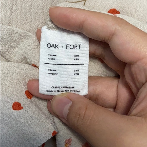 Oak+Fort Cream Blouse - Picture 5 of 5